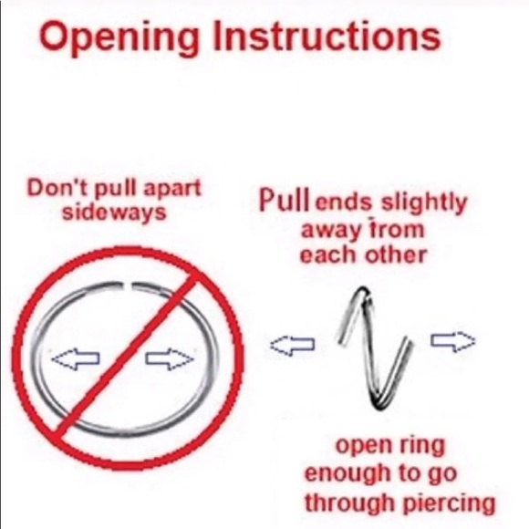 ⭐️925 Sterling Silver Star Nose Ring Cartilage Helix Tragus Rook Hoop Earring - Picture 8 of 13